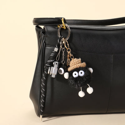 Mini Magic 8-Ball Crochet Beauty Bag Charm
