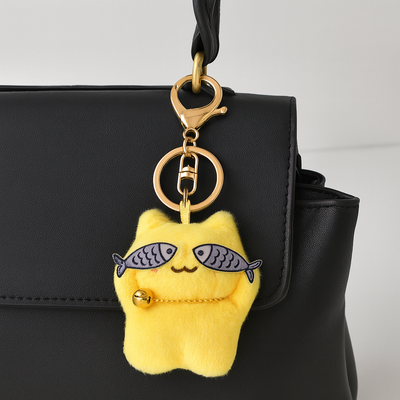 FishEye Teddy Bag Charm