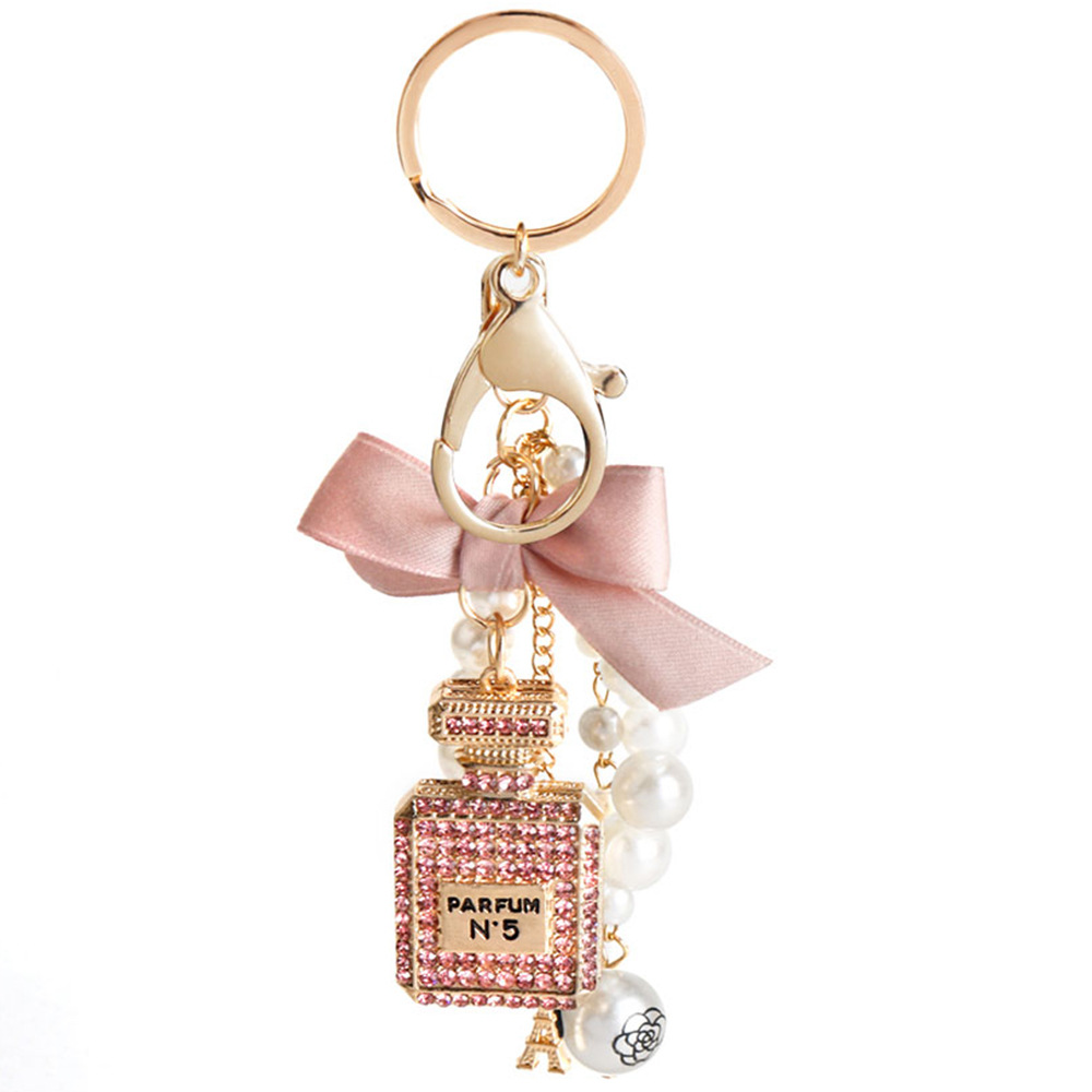 N5 Perfume Inspired Pearl Bag Charm